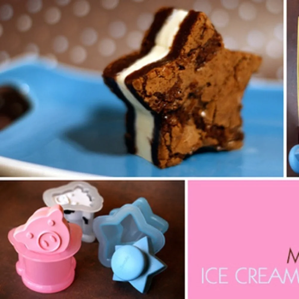 Williams Sonoma Barnyard Animal Shaped Ice Cream Sandwich Molds